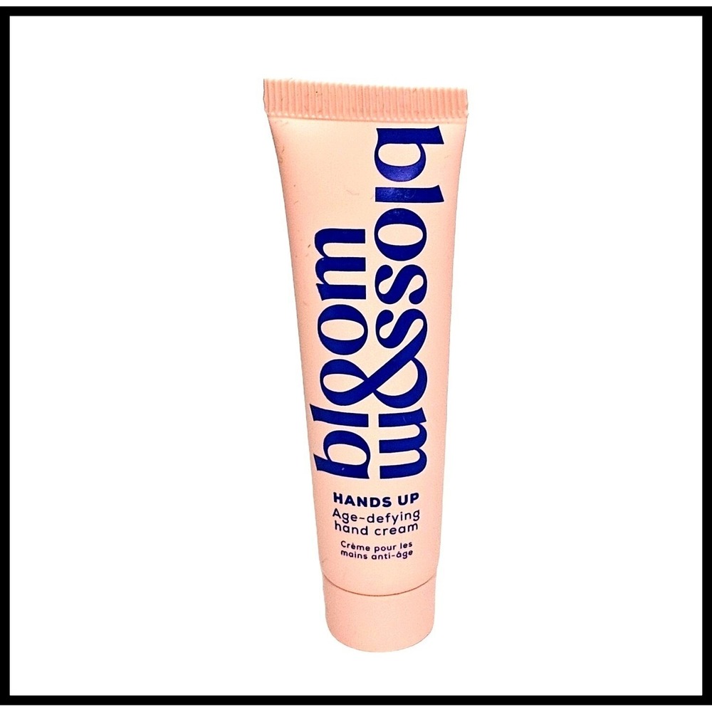Bloom and Blossom Hands Up Age Defying Hand Cream Niacinamide Vegan 0.85oz 15mL